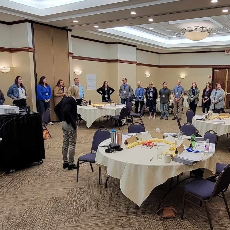 mbti assessment during linc in training room